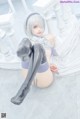 蠢沫沫 Cosplay 2b 冰雪 ice and snow